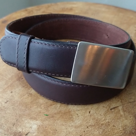 Vintage BCBG Max Azria brown Leather belt - Picture 4 of 7